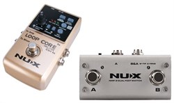 Nux Cherub Loop-Core-Deluxe-Bundle Педаль эффектов лупер + ножной переключатель 10107 - фото 5570
