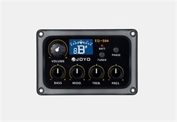 Joyo EQ-504-C Звукосниматель для классических гитар с 4-х полосным эквалайзером и тюнером 10358 - фото 5823