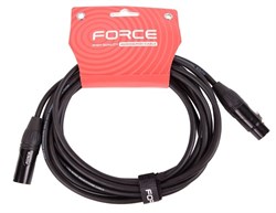 FORCE FMC-06/4,5 - Шнур микрофонный XLR (F) -XLR (M) 10082 - фото 5916