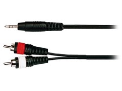 Soundking BB413-3M - Кабель акустический, 3,5мм — 2хRCA, 3м 10085 - фото 5919