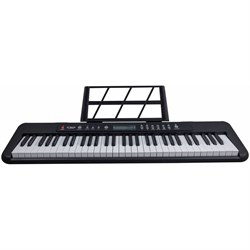 Terris TK-500 BK - синтезатор, 61 клавиша, акт. клав., микрофон, цвет черный 10095 - фото 5941