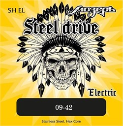 Мозеръ SH-EL  Steel Drive Комплект струн для электрогитары, сталь, 9-42 10196 - фото 6017