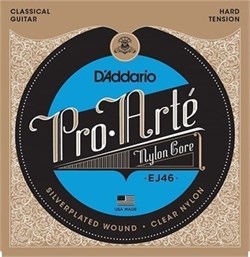 D`Addario EJ46 PRO ARTE hard струны для классической гитары 10160 - фото 6139