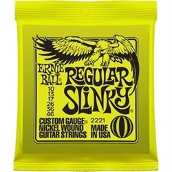 Ernie ball 2221 никель 10-46 струны для электрогитары 10188 - фото 6273