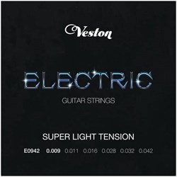 Veston E 0942 - Струны для электрогитары 10192 - фото 6276