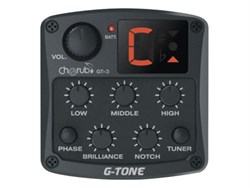 Cherub GT-3 Гитарный эквалайзер цифровой 4-х полосный с тюнером и контролем обратной связи 10410 - фото 6375