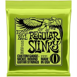 Ernie ball 2221 никель 10-46 струны для электрогитары 10188 - фото 6470