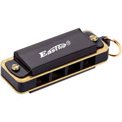 EASTTOP DF4S BLACK - Губная гармоника уменьшенная 10486 - фото 6664