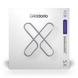D'Addario XSAPB1152 XS Комплект струн для акустической гитары, фосфорная бронза, 11-52 10506 - фото 6834