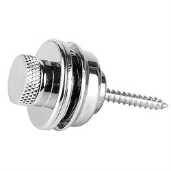 M186-2, Крепление ремня с блокировкой (стреплоки), хром, 2шт, Musiclily M186-2