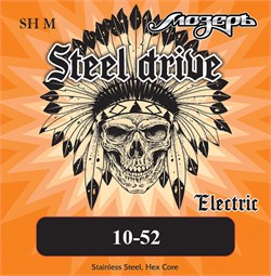 SH-M Steel Drive Комплект струн для электрогитары, сталь, 10-52, Мозеръ SH-M