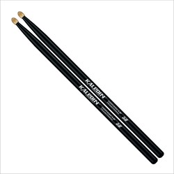 Kaledin Drumsticks 7KLHBBK5B Black 5B Барабанные палочки, граб, флуоресцентные 7KLHBBK5B