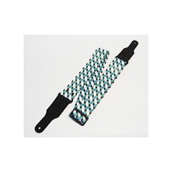 FL40206PA PolyArt Ремень для гитары, полиэфир, лента тиффани, Fidel FL40206PA