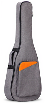 Чехол для акустической гитары, утепленный, серый GB-WB-01-1