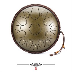 Глюкофон, 14", 15 тонов, D, золотой цвет G01