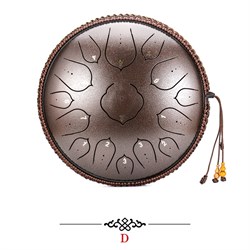 Глюкофон, 14", 15 тонов, D, медный цвет G02