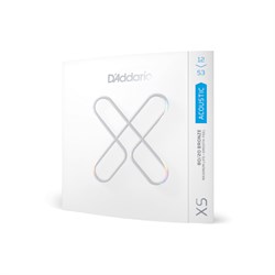 XSABR1253 XS Комплект струн для акустической гитары, бронза 80/20, 12-53, D'Addario XSABR1253