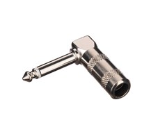 Soundking CC150 Разъем на кабель 1/4” Male (6,35мм) угловой, моно 10382