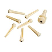 A021IVY/2PVC Колышек для крепления струн на акустической гитаре (шпулька, кнопка, пин) 10010
