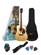 Cort CAP-810-OP Trailblazer акустическая гитара с чехлом и аксессуарами 10041