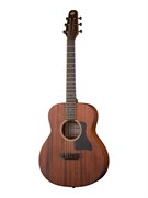 Caraya P304111 акустическая гитара тревел с чехлом 10239