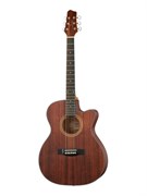 Smiger SM-402-EQ - Электро-акустическая гитара, с вырезом, цвет натуральный 10230