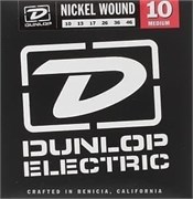 Dunlop DEN1046  никелированные Medium 10-46 струны для электрогитары 10185