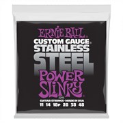 ERNIE BALL 2245 Stainless Steel Slinky Power 11-48 - Струны для электрогитары 10338