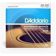 D'ADDARIO EJ16 - cтруны для акустической гитары, 12-53 10140