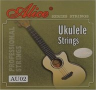 Alice AU02 струны для укулеле черный нейлон 10171