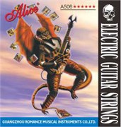 A506SL Комплект струн для электрогитары. Сталь / сплав никеля. Диаметры (дюйм/мм): .009 .011 .016 .024 .032 .042 / 0.23 0.28 0.41 0.61 0.81 1.07 Упаковка - пластиковый пакет. Alice A506SL