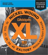 EXL110BT Nickel Wound Комплект струн для электрогитары, сбалансированное натяжение, Regular Light, 10-46, D'Addario hHjEf2t0jo7-jGHIlU1bz3