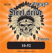 SH-M Steel Drive Комплект струн для электрогитары, сталь, 10-52, Мозеръ SH-M