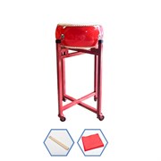 Барабан китайский в комплекте со стойкой и палочками, 12