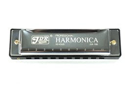 H1005 Губная гармошка, тональность С, серебряная, JDR H1005