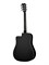 Caraya F601-BK с вырезом черная акустическая гитара 10040