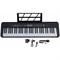 Terris TK-500 BK - синтезатор, 61 клавиша, акт. клав., микрофон, цвет черный 10095