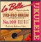 La Bella 100 Uke-Pro струны для концертного и тенор укулеле 10175 - фото 6151